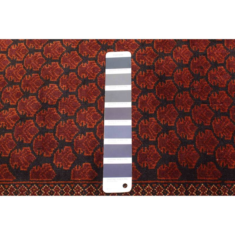 ECARPETGALLERY Hand-knotted Teimani Dark Navy Wool Rug - 2'11 x 4'3