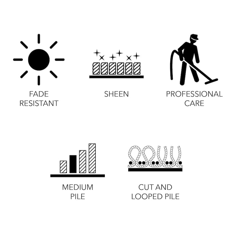 Grand Bazaar Valin Hand Tufted Abstract Modern Area Rug