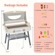preview thumbnail 5 of 4, Kids Barbecue Grill Wooden Kitchen Playset w/ Clip 4 BBQ Poles