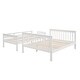 preview thumbnail 11 of 12, Stairway Design Twin-over-Full Bunk Bed with Storage and Guard Rail for Bedroom