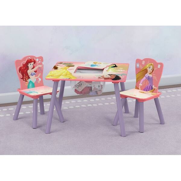 slide 2 of 3, Disney Princess Table and Chair Set with Storage
