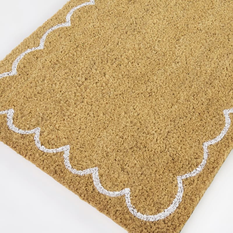 Scallop Border Classic 18" x 30" Doormat - 18" x 30"
