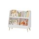 preview thumbnail 11 of 16, White Kids' Bookshelf Toy Organizer with Storage Bins