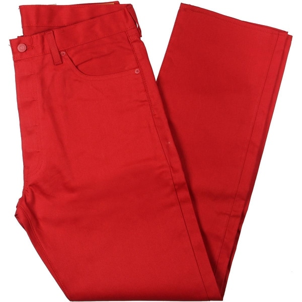 levi's red jeans mens