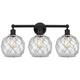 Option Matte Black / Clear Glass with White Rope