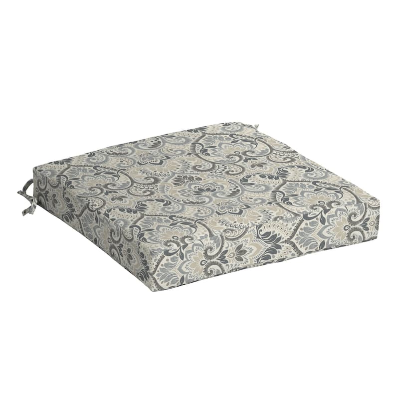 ARDEN Aurora Damask Outdoor 21 x 21 in. Seat Cushion