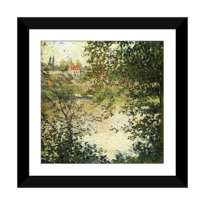 iCanvas "A View Through the Trees of La Grande Jatte Island, 1878 " by Claude Monet