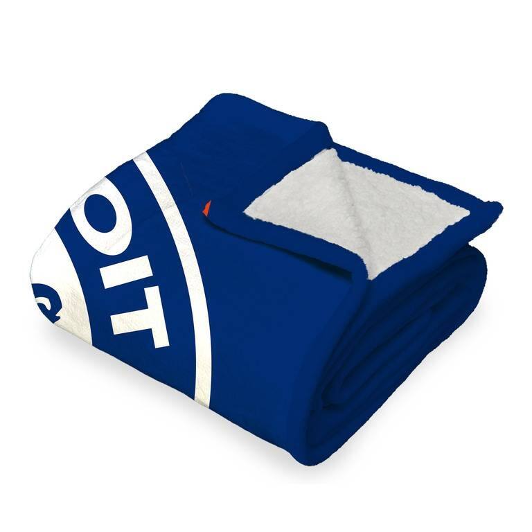 MLB CC Throwback Silk Touch Sherpa Throw Blanket