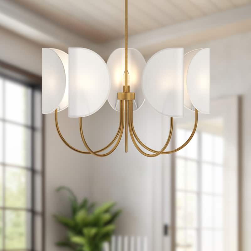 Alora Lighting CH450732 Seno 5 Light 32" Wide Chandelier