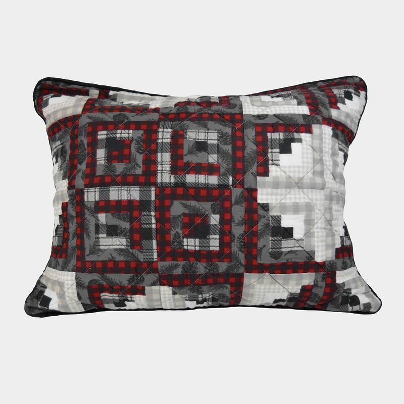 Donna Sharp Log Cabin Star Cotton Quilt Collection