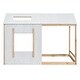 preview thumbnail 9 of 24, House Design Twin Wood Bed Frame,Twin Size House Platform Bed
