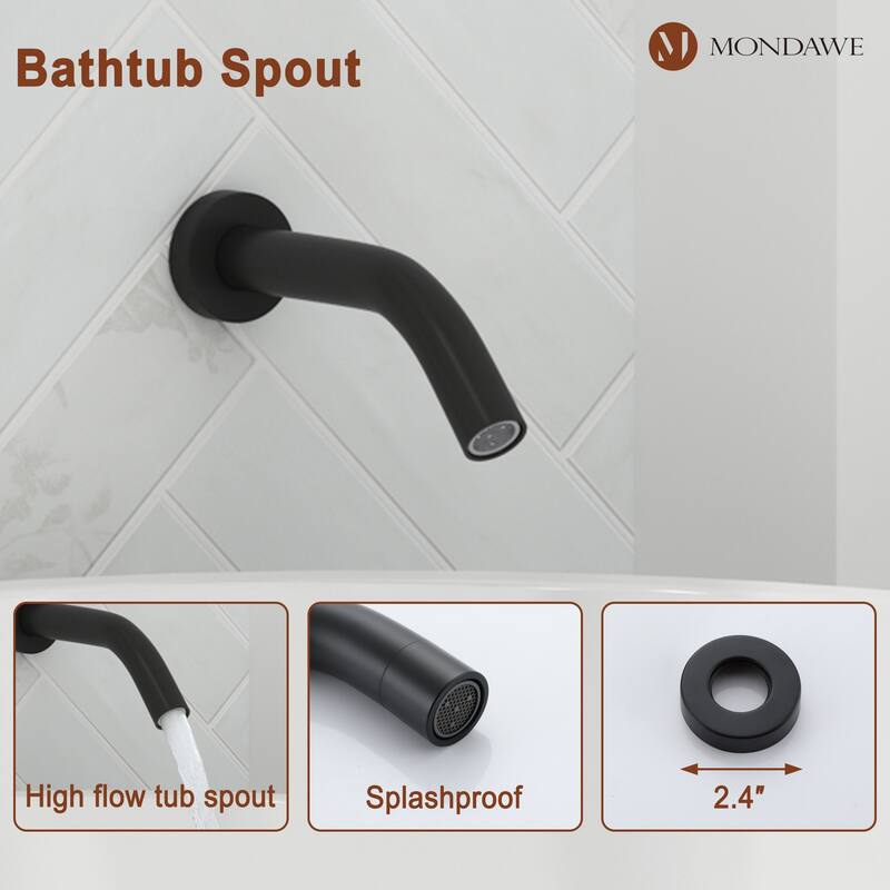 Retro Series 9 in. Rain Wall Mount Dual Shower Heads with 1.8 GPM