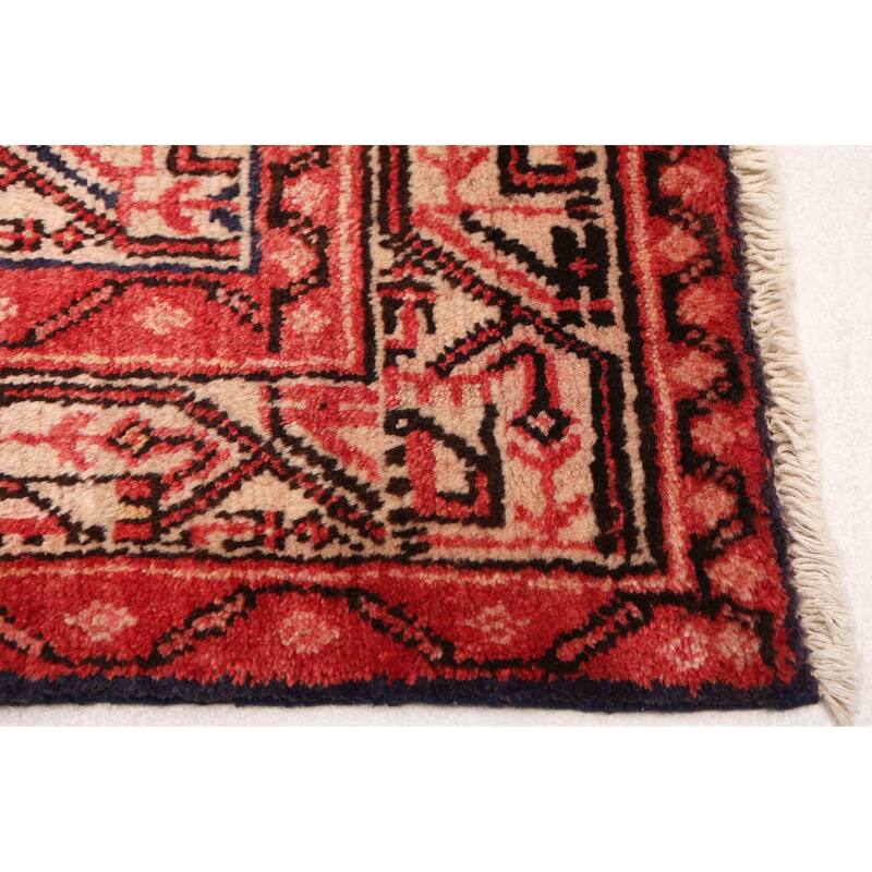 ECARPETGALLERY Hand-knotted Andelz Dark Navy Wool Rug - 4'3 x 6'8