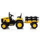 preview thumbnail 8 of 18, Kids 12V Electric Ride-On Tractor with Trailer, Music, and Parental Remote Control, Ages 3+