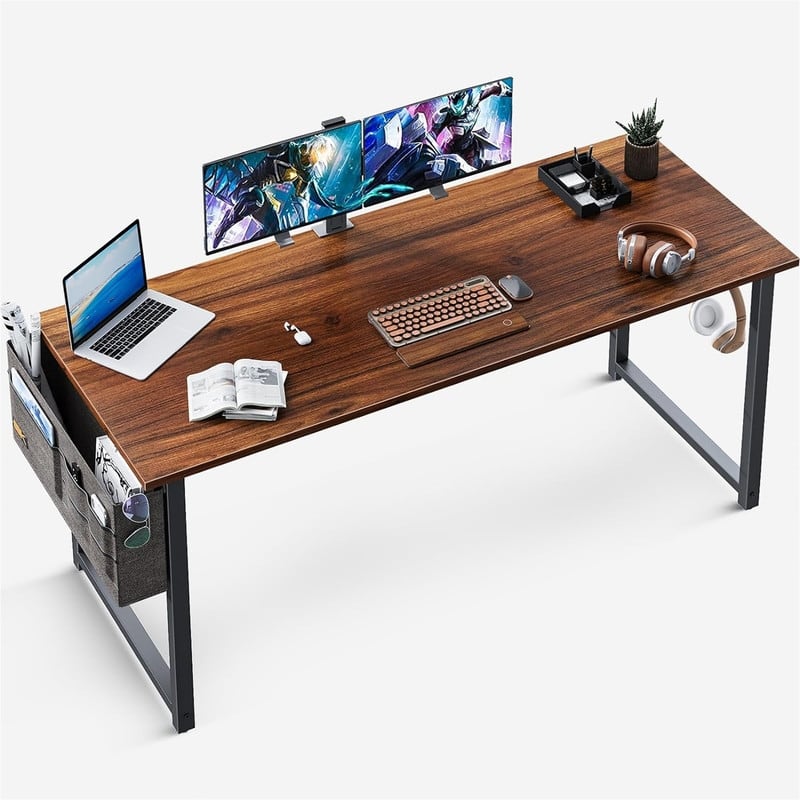Computer Writing Desk - Deep Brown