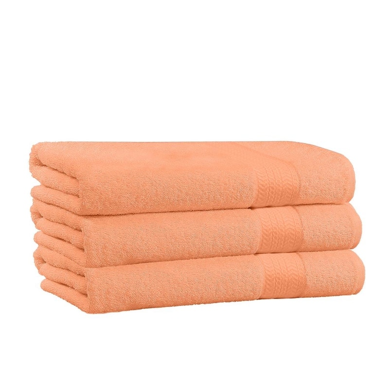 Set of 3 Super Soft & High Quality Bath Towels 54" L x 27" W