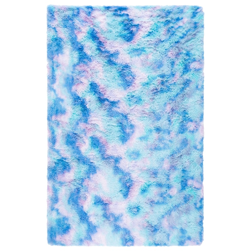 SAFAVIEH Rainbow Shag Didy Shag Rug