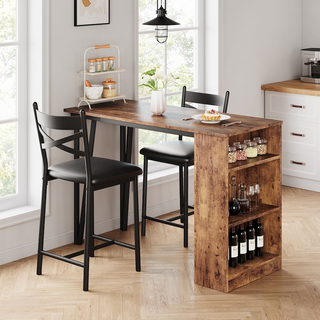 Kitchen Bar Table and Chairs for 2