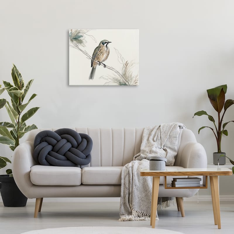 Stupell Illustrated Wildlife Bird Canvas Wall Art Design By LSR Creative Studio