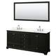 Option Dark Espresso / White Quartz Top / Polished Chrome