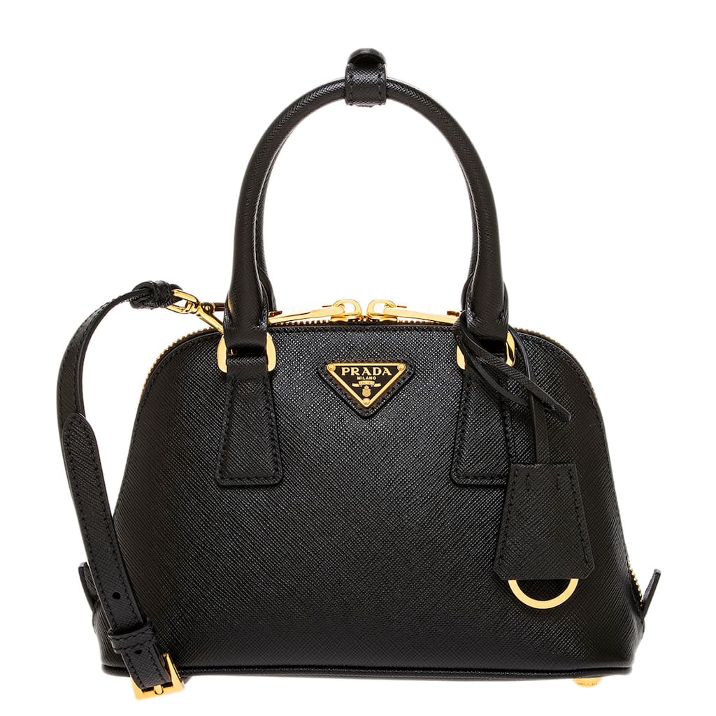 Prada Promenade Mini Saffiano Leather Bag