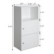 preview thumbnail 20 of 22, Convenience Concepts Xtra Storage 2 Door Cabinet with Shelf