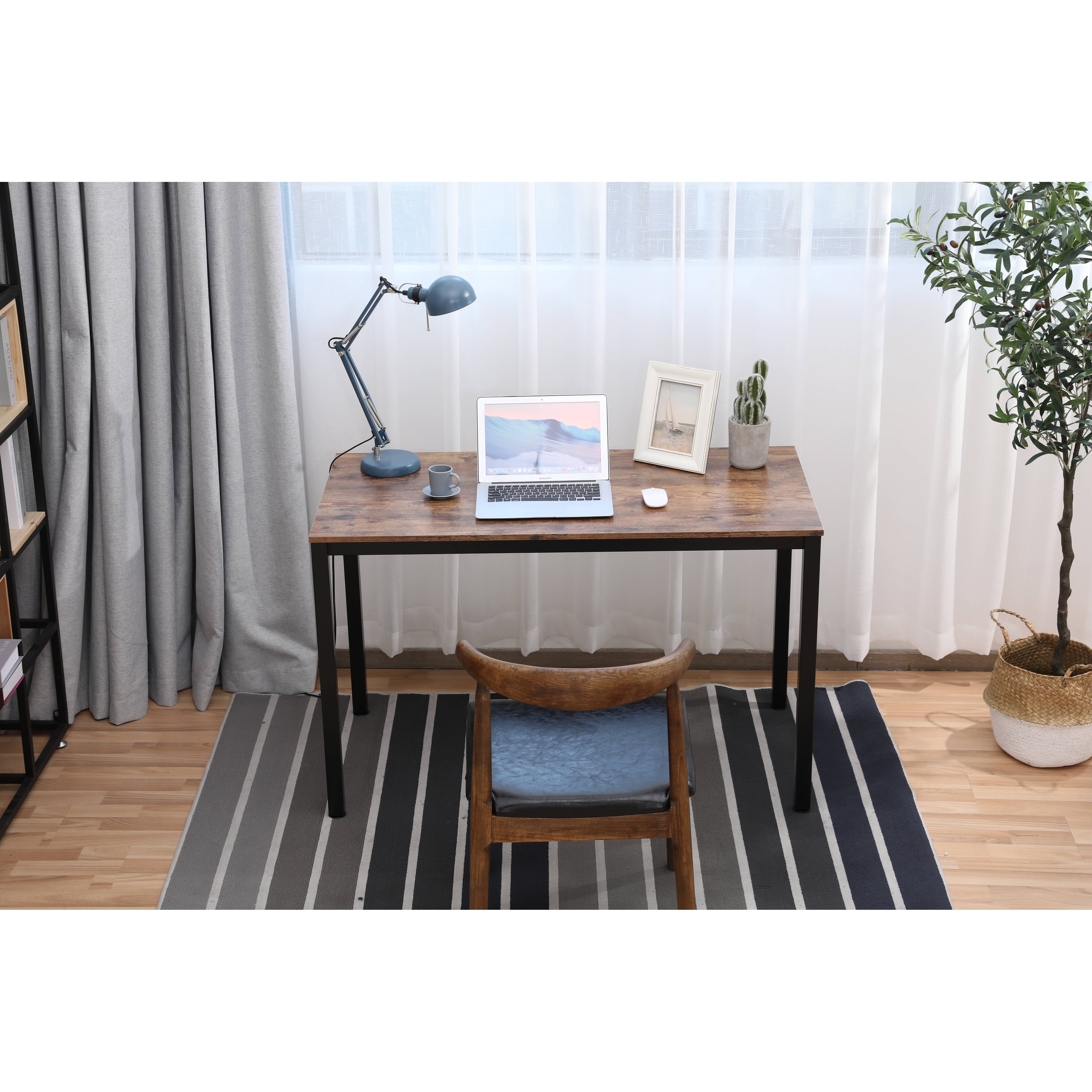 47 Modern Simple Computer Desk with Drawers - On Sale - Bed Bath & Beyond  - 33277964