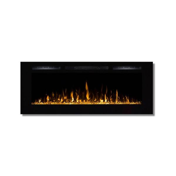Shop Regal Flame Fusion 50 Crystal Built In Ventless Recessed Wall Mounted Electric Fireplace Better Than Wood Fireplaces On Sale Overstock 30655651