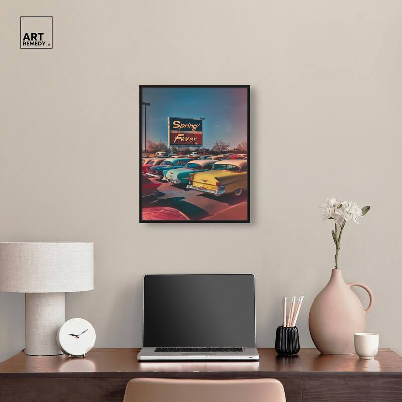 Spring Drive By Canvas by Art Remedy