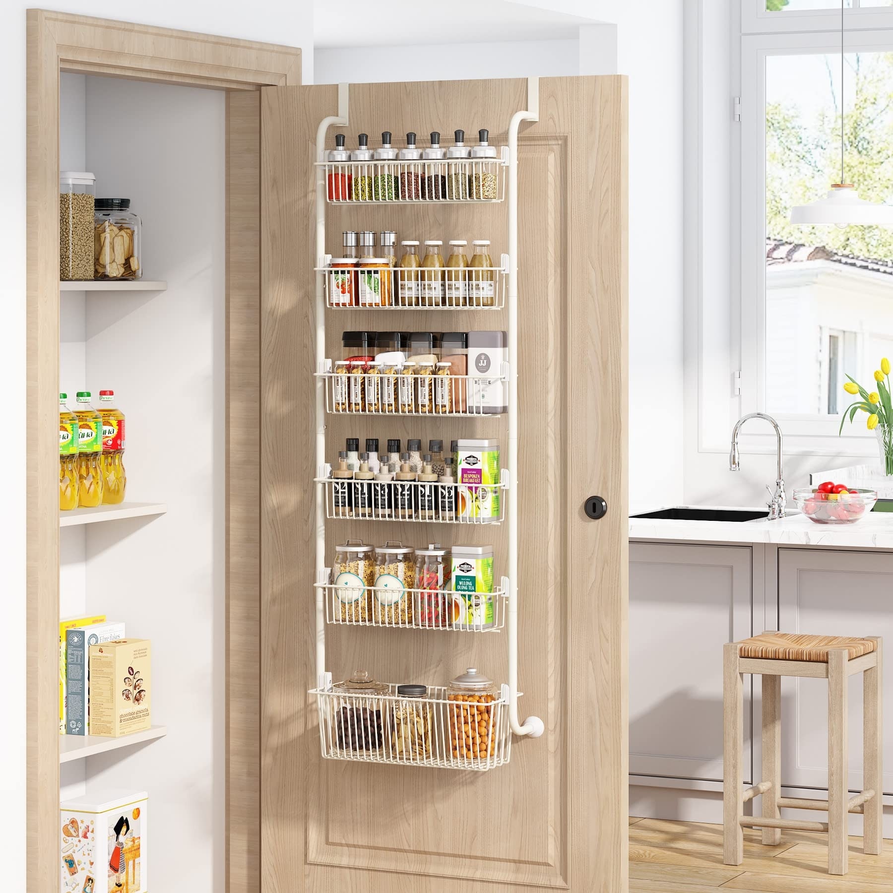 Over the door spice shop rack bed bath and beyond