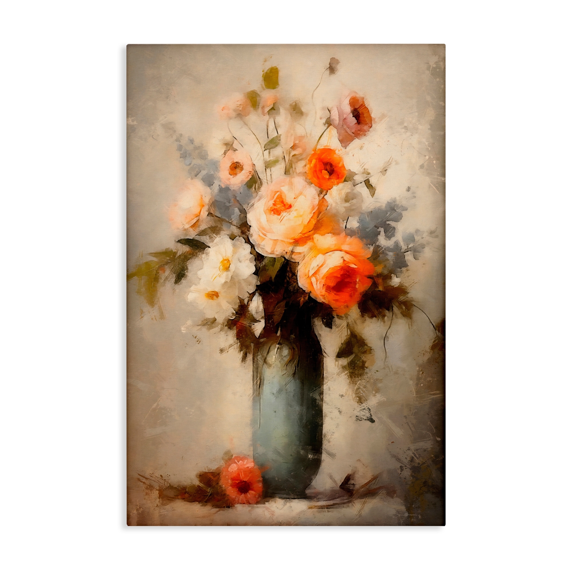 Stupell Floral Romance Bouquet Canvas Wall Art Design By LSR Creative Studio