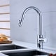 preview thumbnail 2 of 45, Luxier KTS21 Single Handle Pull Down Sprayer Kitchen Faucet
