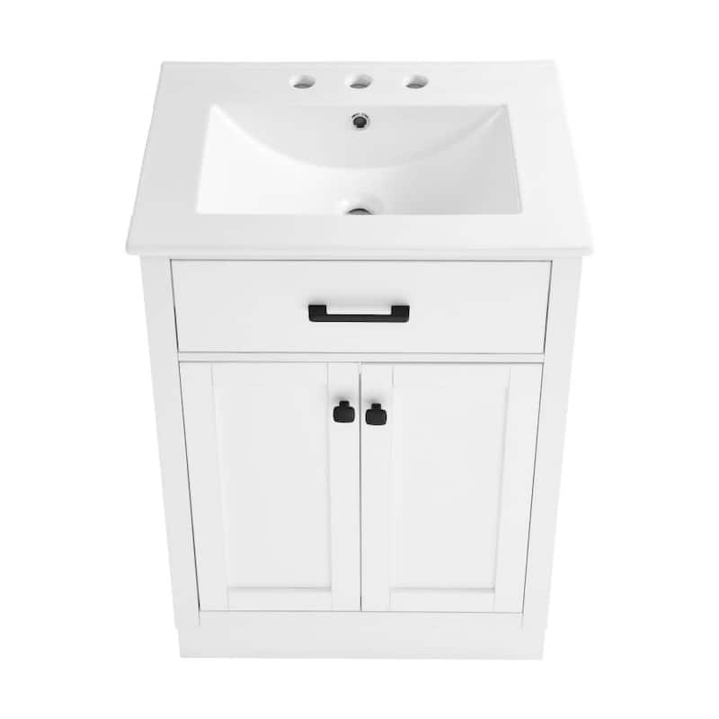 Swiss Madison SM-BV431-3 Burdon 24" Free Standing Single Basin Vanity
