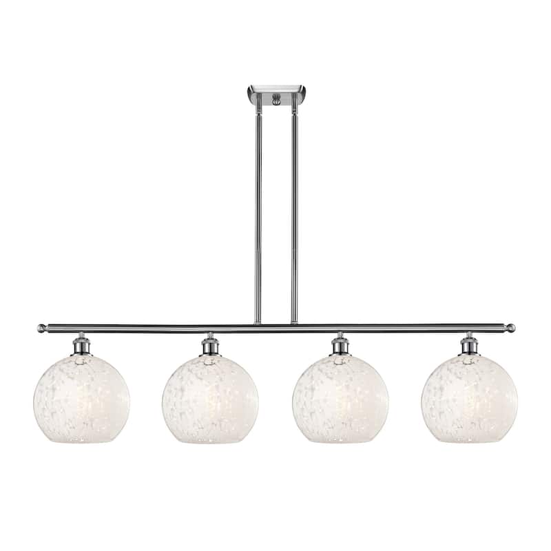 Innovations Lighting 516-4I-13-49-White Mouchette-Indoor Pendant White