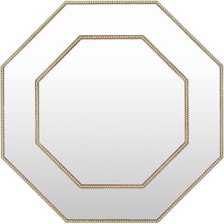 Estela Classic Gold Hexagon Mirror - 35"H x 35"W