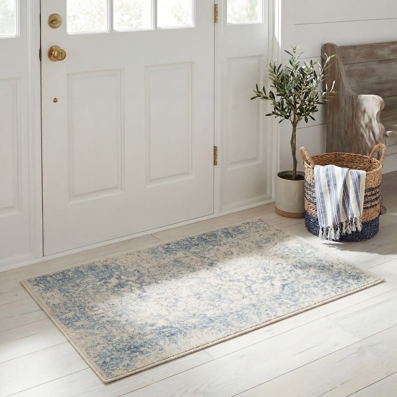 SAFAVIEH Adirondack Riin Rustic Shabby Chic Distressed Rug