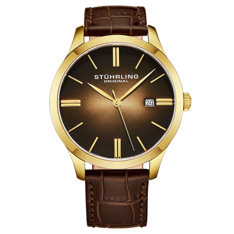 Cuvette II 4014 Quartz 42mm Classic - Brown