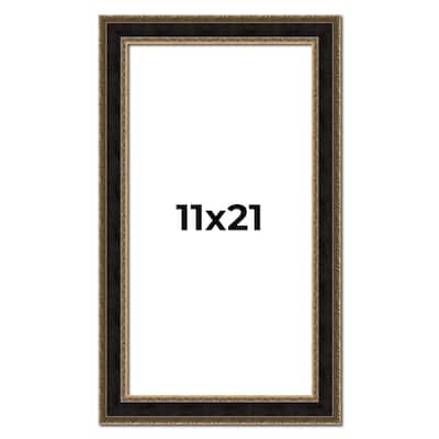 11x21 Frame Gold Antique Vintage Sold Wood Picture Frame | 1.75 Inch