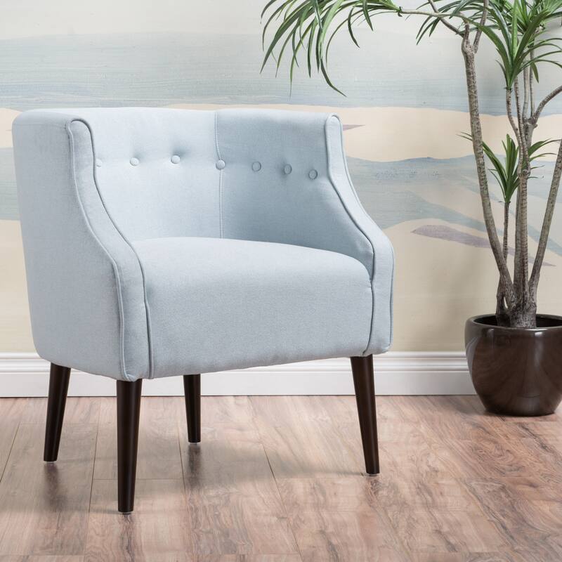 28.75" Button Tufted Club Chair