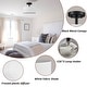 preview thumbnail 10 of 11, Dante Modern Semi-Flush Mount Ceiling Light 3-Light