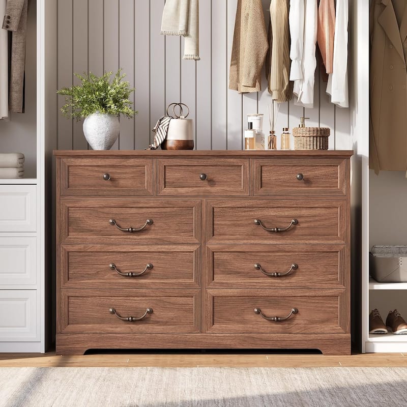 Farmhouse Drawers Dresser for Bedroom Storage Dressers Organizer
