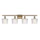 Option Brushed Brass / Clear