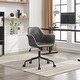 preview thumbnail 18 of 37, Back Support Home Desk Chair, Ergonomic Chair with Frame and Arms, Height Adjustable Rolling Swivel Office Chair - N/A