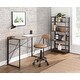 preview thumbnail 10 of 9, Carbon Loft Goddard Industrial Metal and Wood Office Desk