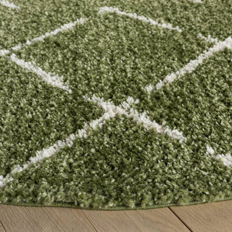 SAFAVIEH Arizona Shag Ghinwa 1.2-inch Thick Rug