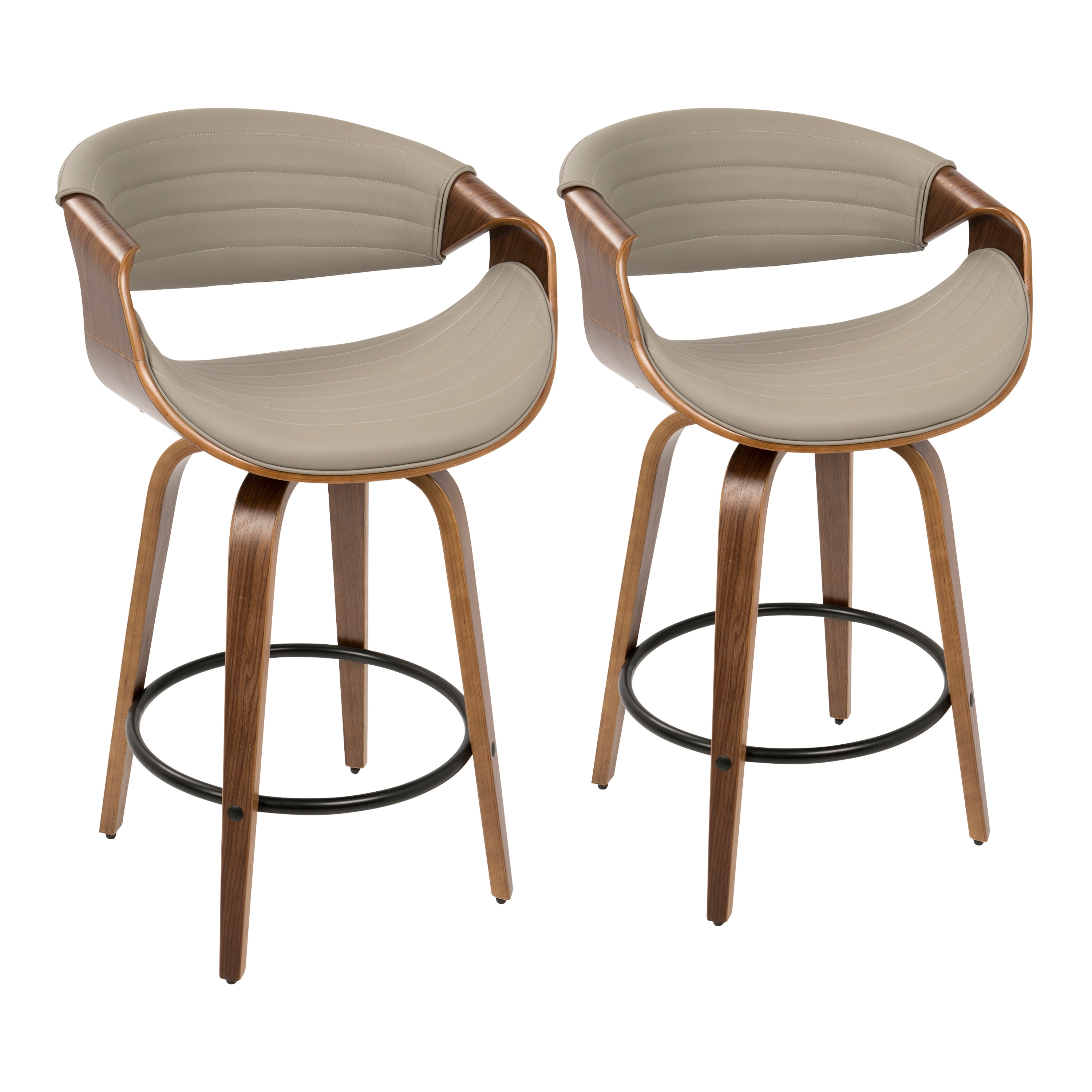 Carson Carrington Kanteborg 26" Counter Stool Set of 2