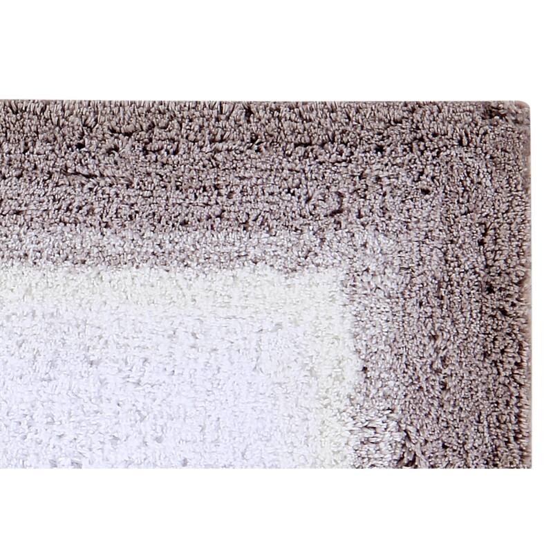 Better Trends 100% Cotton Super Soft & Highly Water Absorbent Bathroom Rugs-Torrent Collection Tufted Machine Washable Bath Mats