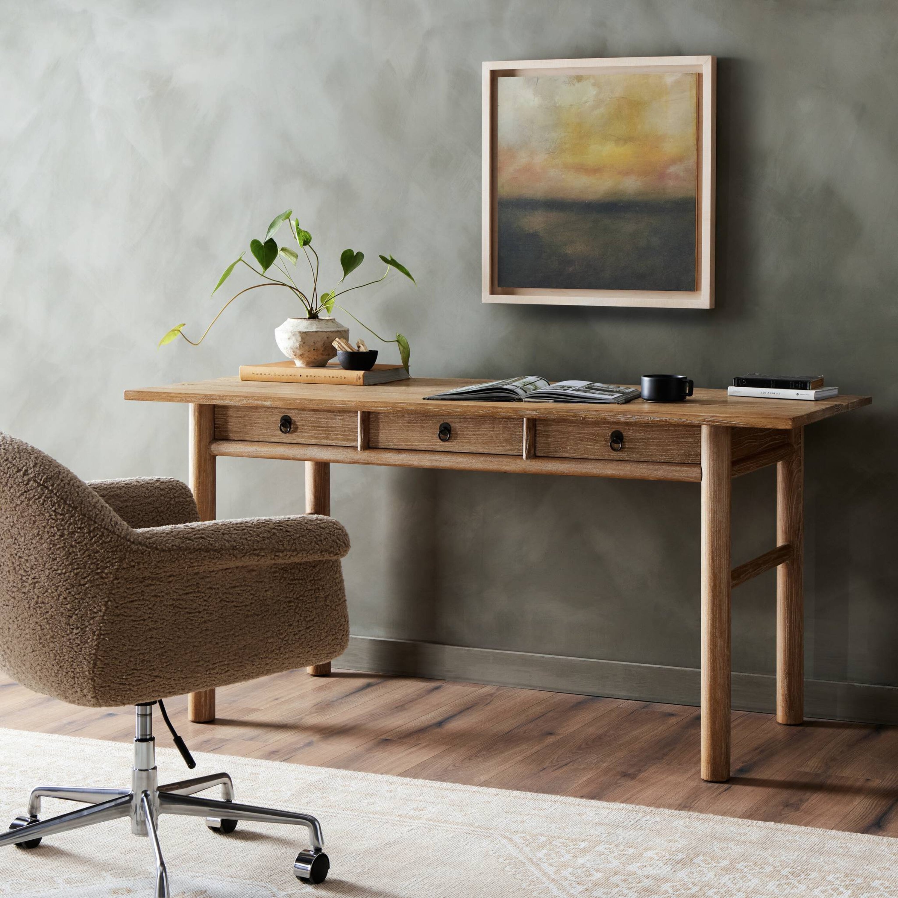 Brownyn Desk-Whitewash