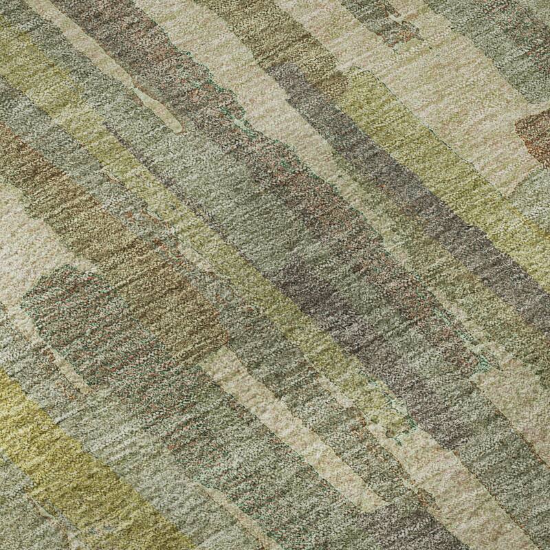 Premium Washable Super Soft Global Stripes Mayfield Rug