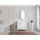 preview thumbnail 115 of 128, Willow Collections 36 in x 22 Aberdeen Freestanding Left Offset Sink Bathroom Vanity with Quartz or Marble Countertop
